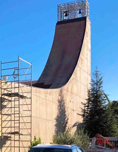 Accesso in quota per applicazione nuova guaina impermeabilizzante - Ancona